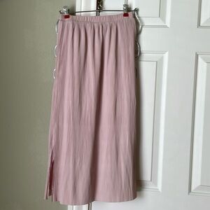 Wilfred Aritzia Midi Pleated Skirt